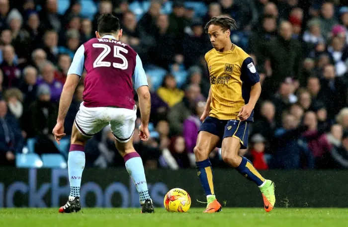 Framed Print : Bobby Reid vs Mile Jedinak: Clash at Villa Park, February 2017 (Sky Bet Championship: Aston Villa vs Bristol City) Framed Print : Bobby Reid vs Mile Jedinak: Clash at Villa Park, February 2017 (Sky Bet Championship: Aston Villa vs Bristol City)