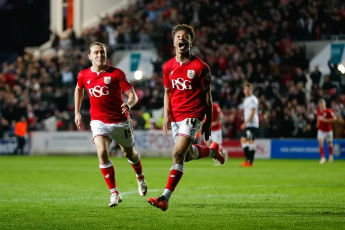 Framed Print : Bobby Reid's Goal: 2-1 for Bristol City vs Derby County (2016) Framed Print : Bobby Reid's Goal: 2-1 for Bristol City vs Derby County (2016)