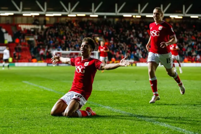Framed Print : Bobby Reid's Goal: 2-1 in Favor of Bristol City vs Derby County (2016) Framed Print : Bobby Reid's Goal: 2-1 in Favor of Bristol City vs Derby County (2016)