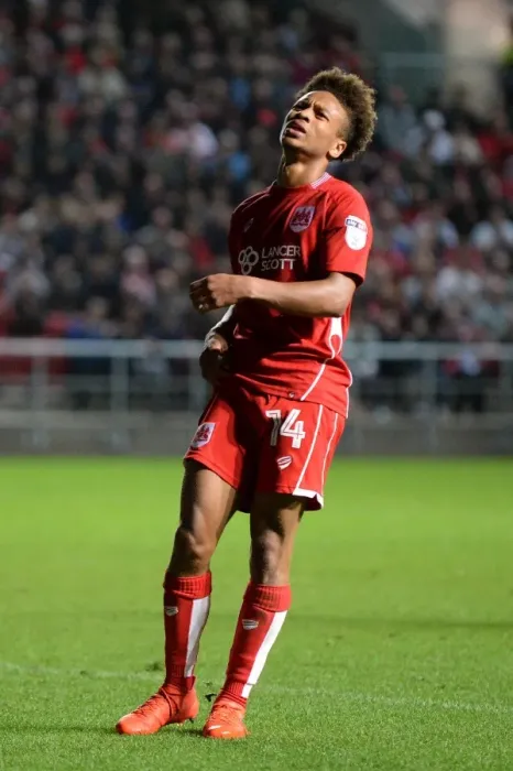 Framed Print : Bobby Reid's Heartbreaking Miss: Bristol City vs Leeds United, 2016