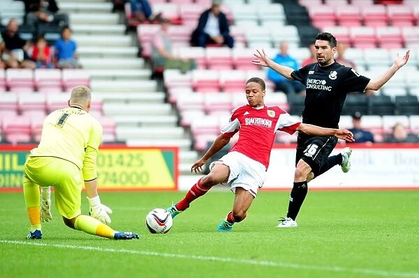 Bobby Reid's Stretched Shot: Bristol City vs Bournemouth, 2013