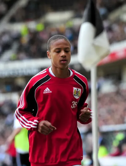 Framed Print : Bobby Reid's Thrilling Moment: Derby County vs. Bristol City Championship Clash (30 / 04 / 2011)