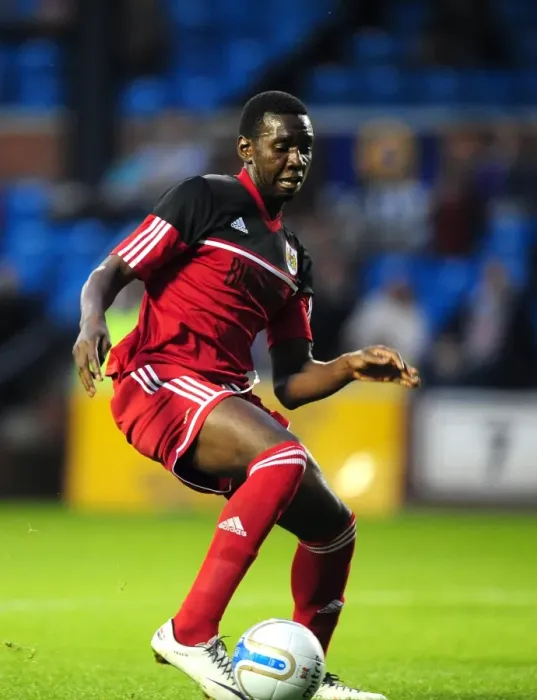 Framed Print : Bolasie Shines: Yannick's Standout Pre-Season Performance for Bristol City vs. Kilmarnock, 2012