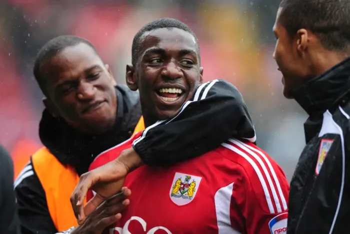 Framed Print : Bolasie's Brilliant Brace: Yannick Scores Twice in Bristol City's Victory over Coventry City, 9th April 2012 Framed Print : Bolasie's Brilliant Brace: Yannick Scores Twice in Bristol City's Victory over Coventry City, 9th April 2012