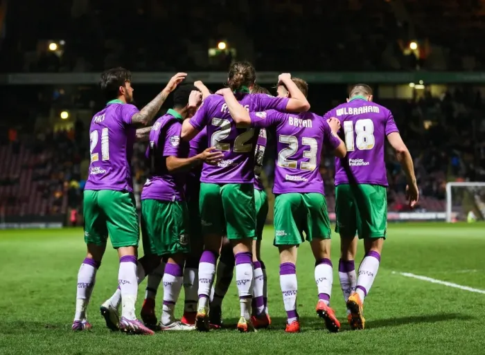 Framed Print : Bradford City vs. Bristol City: Celebrating a Fifth Goal to Edge Closer to Promotion Framed Print : Bradford City vs. Bristol City: Celebrating a Fifth Goal to Edge Closer to Promotion