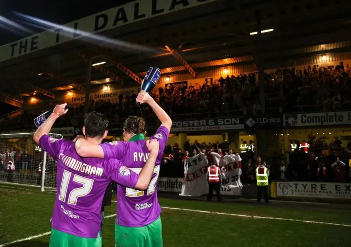 Framed Print : Bradford City vs. Bristol City: Celebrating Promotion to Sky Bet League One Framed Print : Bradford City vs. Bristol City: Celebrating Promotion to Sky Bet League One