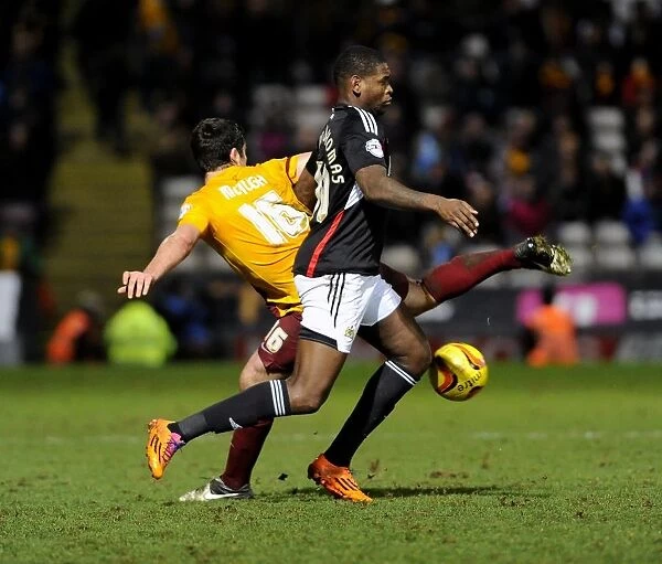 Bradford City vs. Bristol City: Jay Emmanuel-Thomas Faces Off Against Carl McHugh