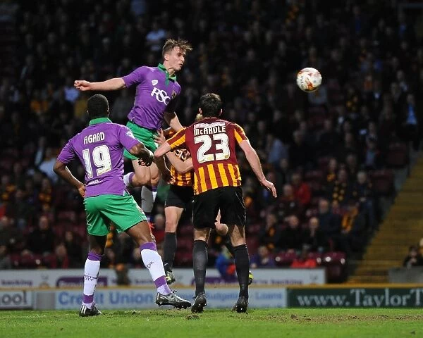 Bradford vs. Bristol City: Joe Bryan Scores the Decisive Goal (Sky Bet League One, Promotion)