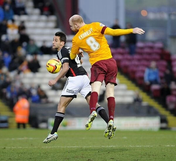 Bradford vs. Bristol City: Sam Baldock Scores the Decisive Header