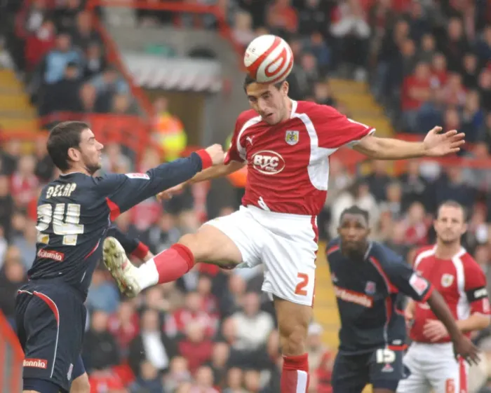 Framed Print : Bradley Orr in Action: Bristol City vs Stoke City Framed Print : Bradley Orr in Action: Bristol City vs Stoke City