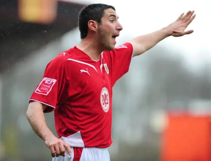 Framed Print : Bradley Orr of Bristol City in Action Against Nottingham Forest, Championship Match, April 2010 Framed Print : Bradley Orr of Bristol City in Action Against Nottingham Forest, Championship Match, April 2010