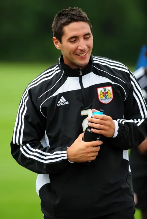 Framed Print : Bradley Orr of Bristol City in Championship Pre-Season Training