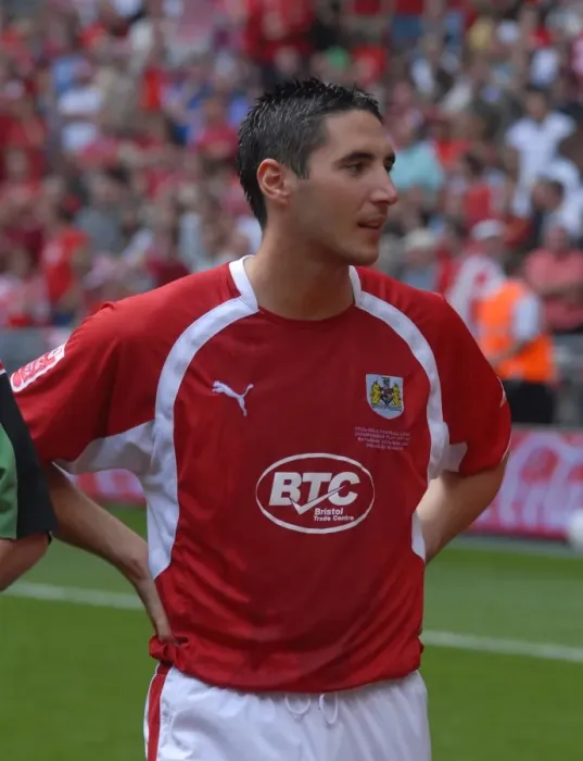 Framed Print : Bradley Orr Celebrates at the 20XX Play-Off Final, Bristol City FC Framed Print : Bradley Orr Celebrates at the 20XX Play-Off Final, Bristol City FC