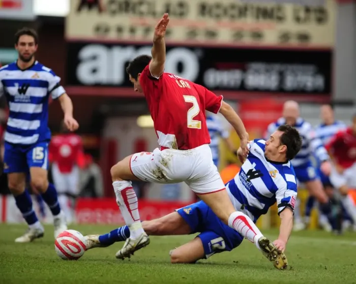 Framed Print : Bradley Orr and James Hayter: A Moment of Determination at Bristol City vs Doncaster Rovers Framed Print : Bradley Orr and James Hayter: A Moment of Determination at Bristol City vs Doncaster Rovers