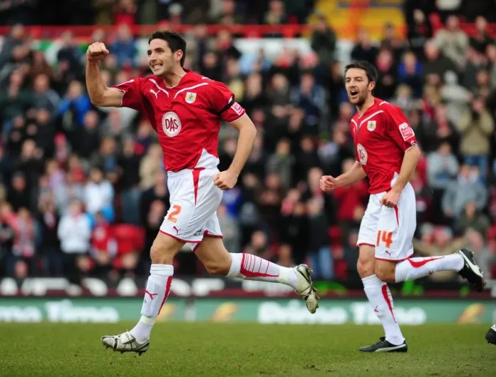 Framed Print : Bradley Orr's Euphoric Goal Celebration: A Thrilling Moment for Bristol City vs Doncaster Rovers Framed Print : Bradley Orr's Euphoric Goal Celebration: A Thrilling Moment for Bristol City vs Doncaster Rovers