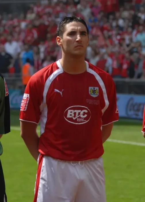 Framed Print : Bradley Orr's Euphoric Moment: Bristol City's Promotion to Championship