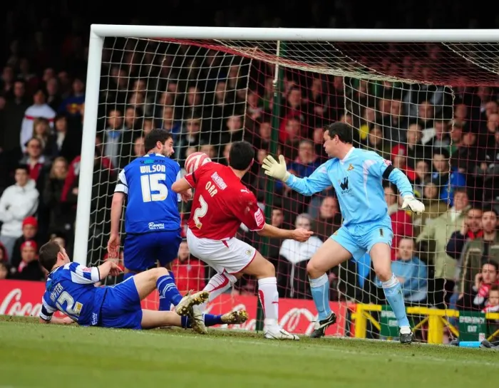 Framed Print : Bradley Orr's Game-Winning Goal: Securing Victory for Bristol City over Doncaster Rovers Framed Print : Bradley Orr's Game-Winning Goal: Securing Victory for Bristol City over Doncaster Rovers