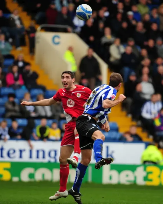 Framed Print : Bradley Orr's Header Saved: Sheffield Wednesday vs. Bristol City, Championship 2010 Framed Print : Bradley Orr's Header Saved: Sheffield Wednesday vs. Bristol City, Championship 2010