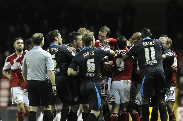 Brawl at Ashton Gate: Violent Clash Between Bristol City and Stevenage Football Teams (December 2013)