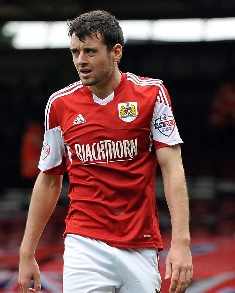 Brendan Moloney of Bristol City in Action Against Colchester United, Sky Bet League One, September 2013