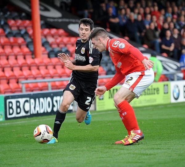 Brendan Moloney Charges Down the Wing: Crewe vs. Bristol City, Sky Bet League One (19 / 10 / 2013)