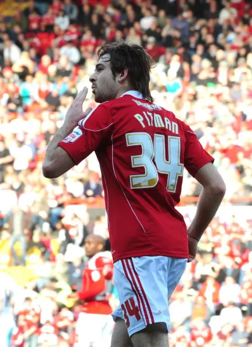 Framed Print : Brett Pitman Scores the Thriller: Championship Clash between Bristol City and Burnley - 19 / 03 / 2011 (Ashton Gate Stadium) Framed Print : Brett Pitman Scores the Thriller: Championship Clash between Bristol City and Burnley - 19 / 03 / 2011 (Ashton Gate Stadium)