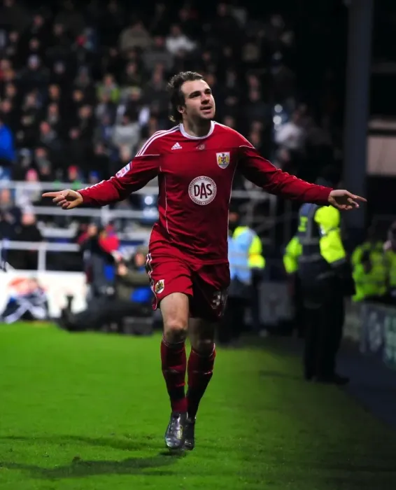 Framed Print : Brett Pitman's Championship Goal Celebration: QPR vs. Bristol City (03.01.2011) Framed Print : Brett Pitman's Championship Goal Celebration: QPR vs. Bristol City (03.01.2011)