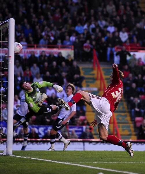 Brett Pitman's Last-Minute Thriller: Heart-Stopping Equalizer for Bristol City Against Preston North End in the Championship (2010)
