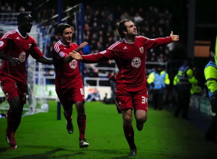 Framed Print : Brett Pitman's Thrilling Goal Celebration: QPR vs. Bristol City (Championship, 03 / 01 / 2011) Framed Print : Brett Pitman's Thrilling Goal Celebration: QPR vs. Bristol City (Championship, 03 / 01 / 2011)