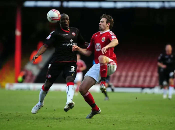 Framed Print : Brett Pitman's Triumphant Leap: Bristol City vs. Sheffield United (November 2010) Framed Print : Brett Pitman's Triumphant Leap: Bristol City vs. Sheffield United (November 2010)