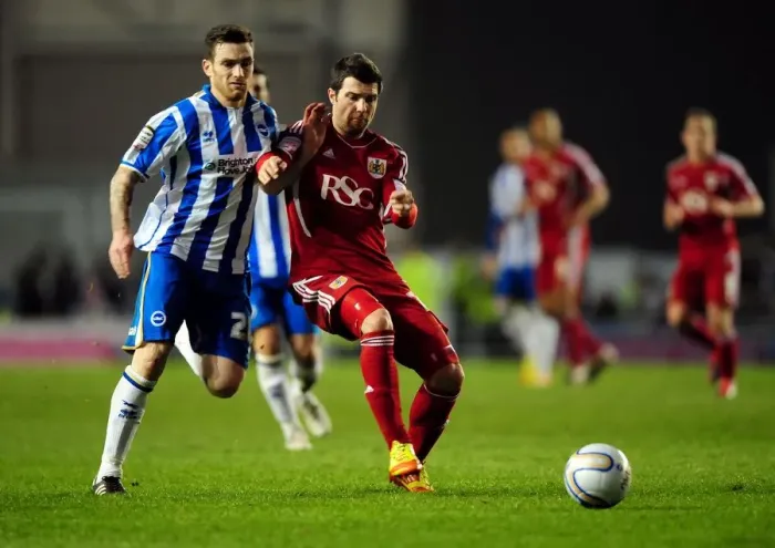 Framed Print : Brighton vs. Bristol City: Foster vs. Vincelot's Battle in the Championship (14 / 01 / 2012) Framed Print : Brighton vs. Bristol City: Foster vs. Vincelot's Battle in the Championship (14 / 01 / 2012)