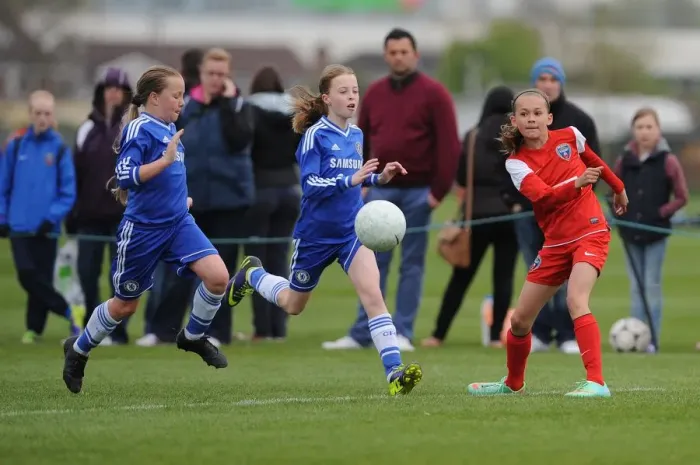 Framed Print : Bristol Academy vs. Chelsea Ladies Youth: A Football Rivalry at Gifford Stadium - FA Womens Super League Youth Framed Print : Bristol Academy vs. Chelsea Ladies Youth: A Football Rivalry at Gifford Stadium - FA Womens Super League Youth