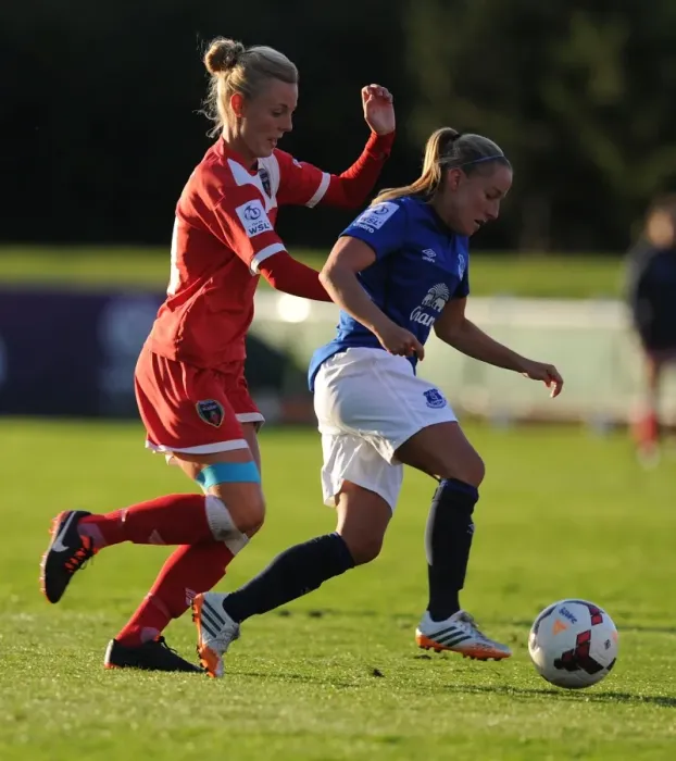 Framed Print : Bristol Academy vs Everton Ladies Clash: FAWSL Showdown (23rd August 2014) Framed Print : Bristol Academy vs Everton Ladies Clash: FAWSL Showdown (23rd August 2014)
