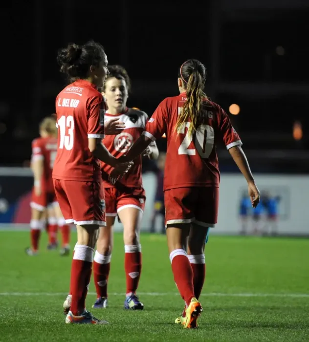 Framed Print : Bristol Academy Women's FC Triumphs over FC Barcelona: Penalty Victory