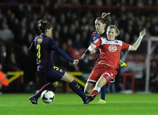 Bristol Academy Women's FC vs. FC Barcelona: Grace McCatty vs. Ruth Garcia - A Champions League Showdown