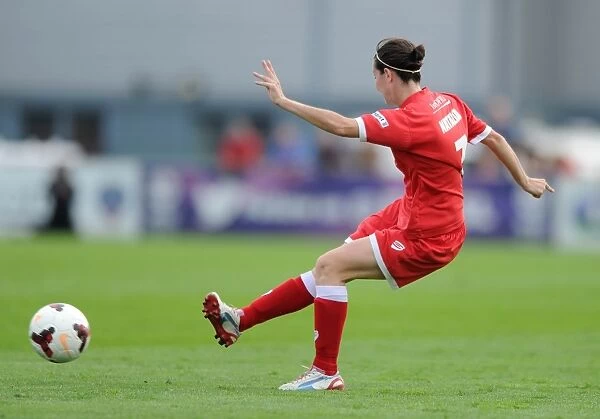 Bristol Academy Women's Natalia Pablos Sanchon Takes Aim Against Manchester City Women in WSL Action