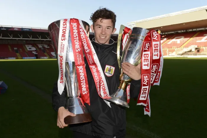 Framed Print : Bristol City Academy: Double Triumph with Johnstone Paint Trophy and Sky Bet League One Trophies Framed Print : Bristol City Academy: Double Triumph with Johnstone Paint Trophy and Sky Bet League One Trophies