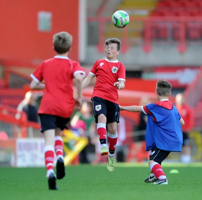 Framed Print : Bristol City Academy Players Train at Ashton Gate Stadium Framed Print : Bristol City Academy Players Train at Ashton Gate Stadium