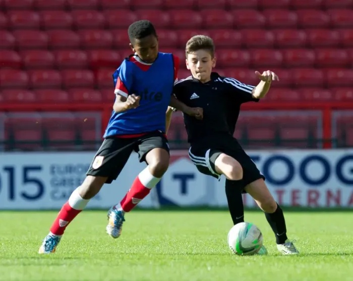 Framed Print : Bristol City Academy Players Train at Ashton Gate Stadium Framed Print : Bristol City Academy Players Train at Ashton Gate Stadium