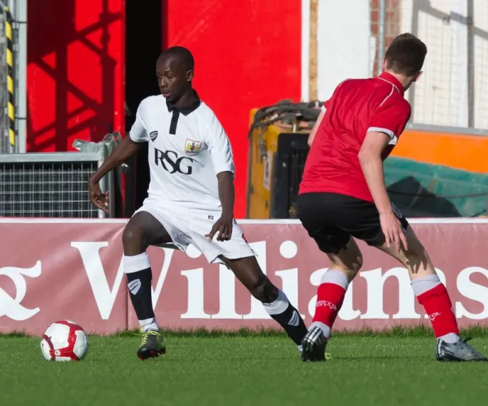 Framed Print : Bristol City Academy Players Train at Ashton Gate Stadium