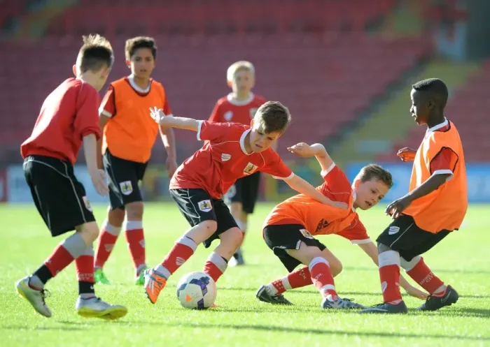 Framed Print : Bristol City Academy Training at Ashton Gate Stadium, May 2015 Framed Print : Bristol City Academy Training at Ashton Gate Stadium, May 2015