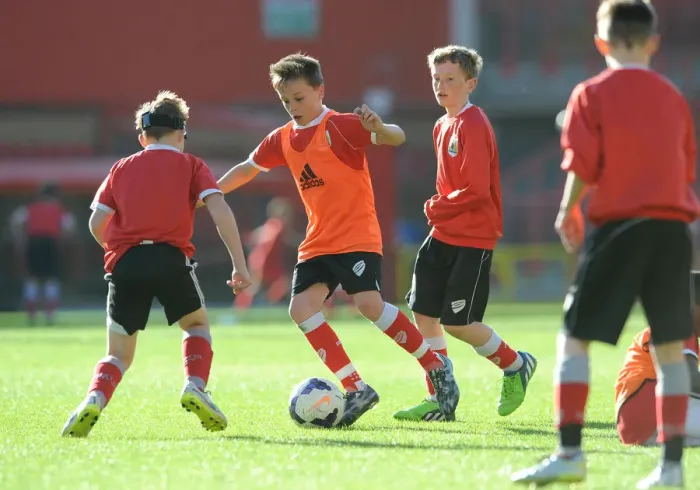 Framed Print : Bristol City Academy Training at Ashton Gate Stadium (May 2015) Framed Print : Bristol City Academy Training at Ashton Gate Stadium (May 2015)
