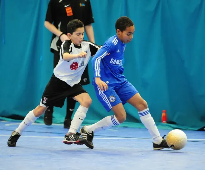 Framed Print : Bristol City Academy vs. Chelsea First Team: Futsal Tournament Clash (09-10)