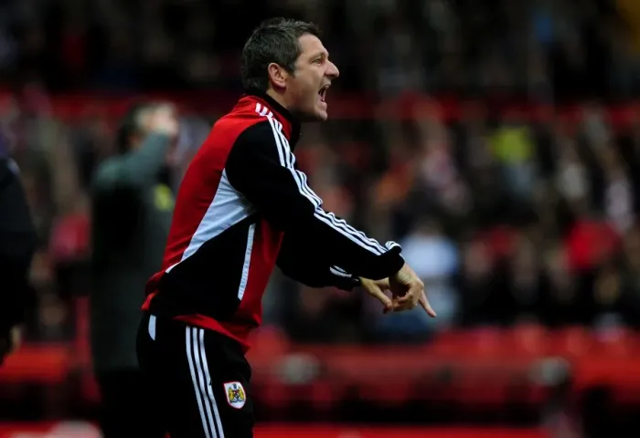 Framed Print : Bristol City assistant manager, Tony Docherty