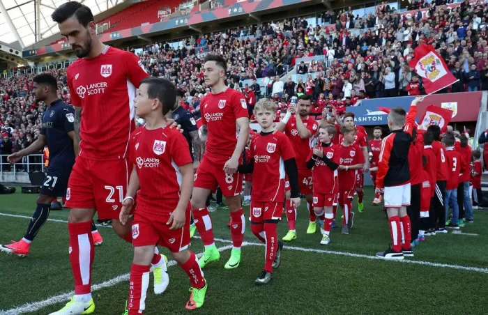 Framed Print : Bristol City and Barnsley Mascots Kick-Off Championship Match at Ashton Gate Framed Print : Bristol City and Barnsley Mascots Kick-Off Championship Match at Ashton Gate