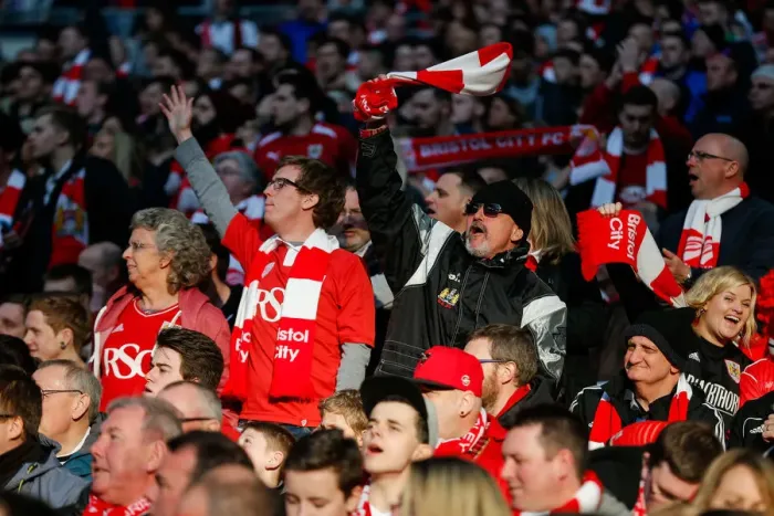 Framed Print : Bristol City Celebrate 2-0 Lead in Johnstones Paint Trophy Final at Wembley Stadium