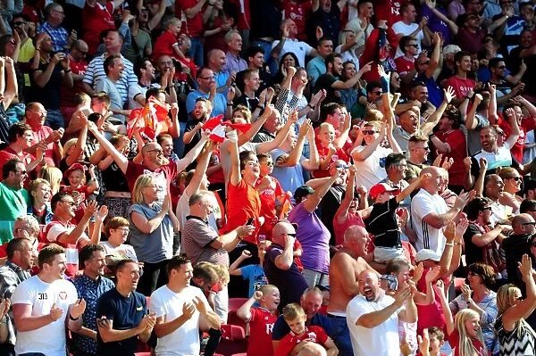 Bristol City Celebrates Championship Victory Over Wigan Athletic