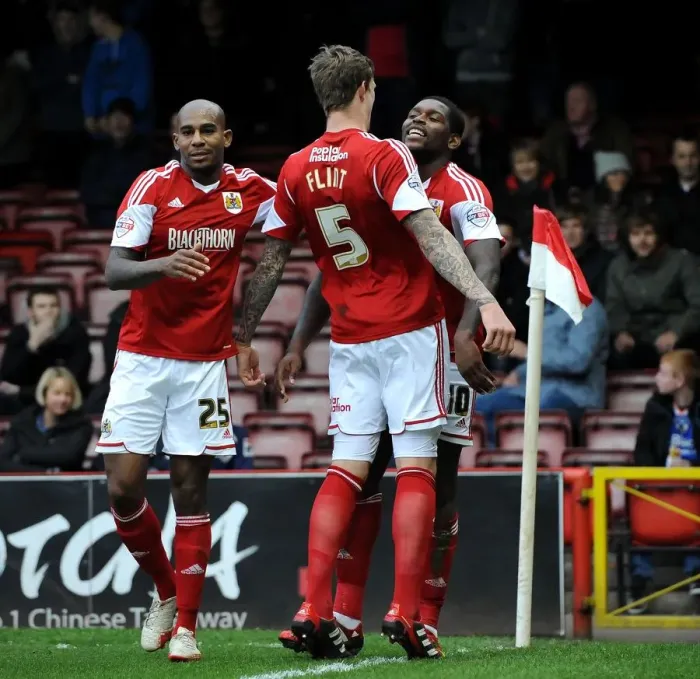 Framed Print : Bristol City Celebrates: Jay Emmanuel-Thomas, Aden Flint, Marvin Elliott Framed Print : Bristol City Celebrates: Jay Emmanuel-Thomas, Aden Flint, Marvin Elliott
