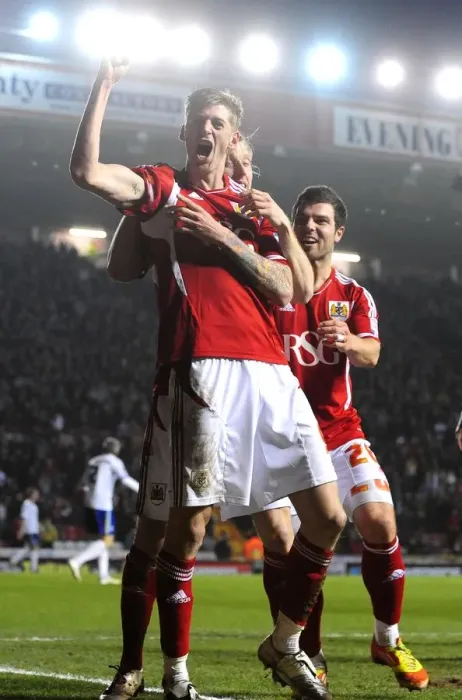 Framed Print : Bristol City Celebrates Victory Over Cardiff City, 10-03-2012 Framed Print : Bristol City Celebrates Victory Over Cardiff City, 10-03-2012