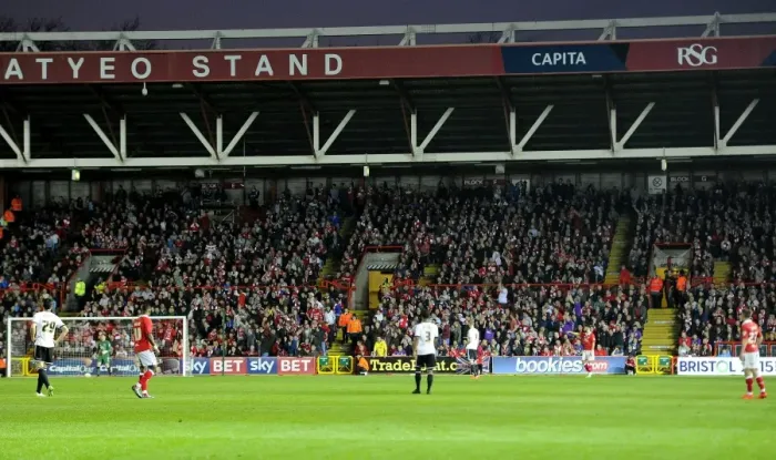 Framed Print : Bristol City Celebrates Victory Over Swindon Town, April 2015